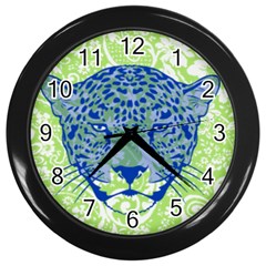 Cheetah Alarm Wall Clock (black) by Contest1738807