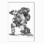 Praying Soldier - Murphy Elliott -  Postcard 4  x 6 