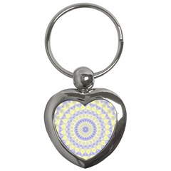 Mandala Key Chain (heart) by Siebenhuehner