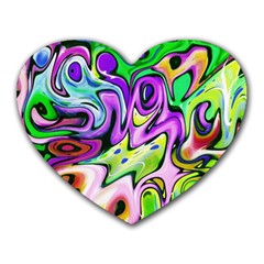 Graffity Mouse Pad (heart) by Siebenhuehner