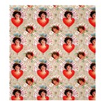 Vintage Valentine Shower Curtain 66  x 72  (Large)