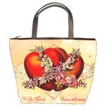 Vintage Valentine Hearts Bucket Bag