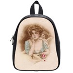 Vintage Valentine School Bag (Small)