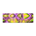 Golden Violet Crystal Heart Of Fire, Abstract Bumper Sticker 10 Pack Front