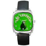 avoc DESKCLOCK Square Metal Watch