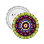 Rainbow Glass 2.25  Button