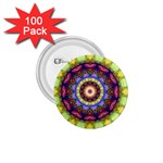 Rainbow Glass 1.75  Button (100 pack)