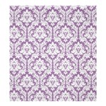 Lilac Damask Pattern Shower Curtain 66  x 72  (Large)