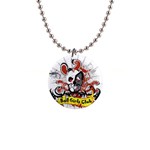 Bad Girls Club 1  Button Necklace