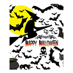 Happy Halloween Collage Shower Curtain 60  X 72  (medium) by StuffOrSomething