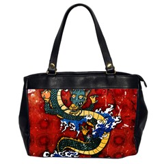 Dragon Oversize Office Handbag (two Sides) by UniqueandCustomGifts