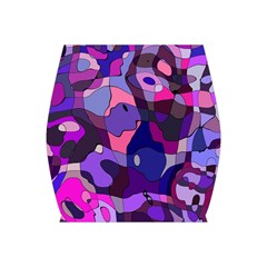 Blue Purple Chaos Bodycon Skirt by LalyLauraFLM