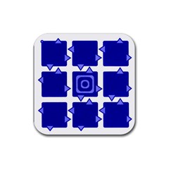 Martain Coaster Blue Drink Coaster (square) by TheDean