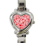 red_heart Heart Italian Charm Watch