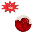 love 1  Mini Button (10 pack) 