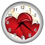 love Wall Clock (Silver)