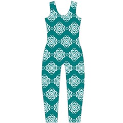 Abstract Knot Geometric Tile Pattern Onepiece Catsuits by GardenOfOphir