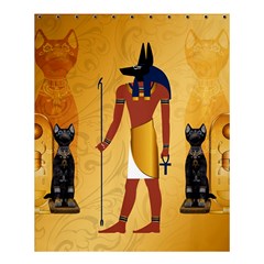 Anubis, Ancient Egyptian God Of The Dead Rituals  Shower Curtain 60  X 72  (medium)  by FantasyWorld7