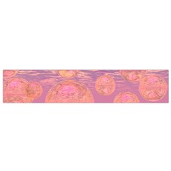 Glorious Skies, Abstract Pink And Yellow Dream Flano Scarf (small) by DianeClancy