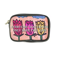 Two Lips   Tulips Coin Purse by SugaPlumsEmporium