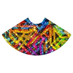Color Play In Bubbles Mini Flare Skirt by KirstenStar