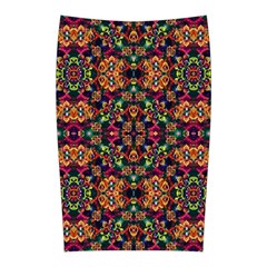 Luxury Boho Baroque Midi Pencil Skirt by dflcprintsclothing