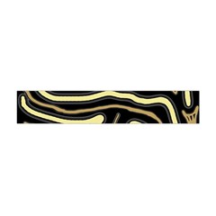 Brown Elegant Abstraction Flano Scarf (mini) by Valentinaart