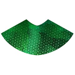 Ombre Green Abstract Forest Skater Skirt by DanaeStudio