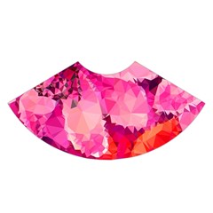 Geometric Magenta Garden A-line Skirt by DanaeStudio