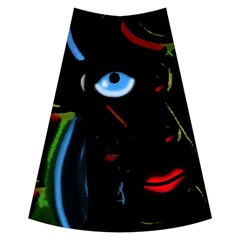 Black Magic Woman Maxi Skirts by Valentinaart