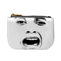 Scared Woman Expression Mini Coin Purses by dflcprints