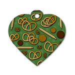 Bakery 4 Dog Tag Heart (One Side)