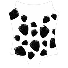 Black Strowberries Camisole Leotard  by Valentinaart