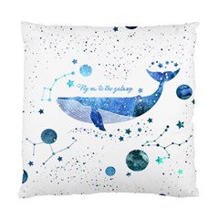 Galaxy-whale Cushion Case (single Sided)  by Wanni