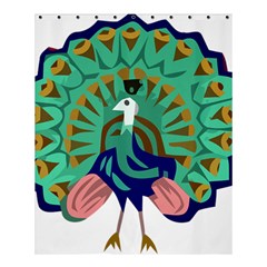 Burma Green Peacock National Symbol  Shower Curtain 60  X 72  (medium)  by abbeyz71
