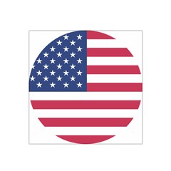American Flag Satin Bandana Scarf by Nexatart