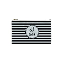 J For Jack Cosmetic Bag (small) by daydreamer