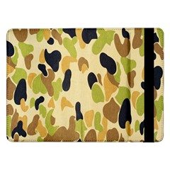 Army Camouflage Pattern Samsung Galaxy Tab Pro 12 2  Flip Case by Nexatart