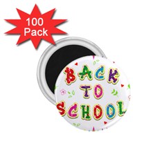 Back To School 1 75  Magnets (100 Pack)  by Amaryn4rt