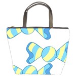Candy Yellow Blue Bucket Bags