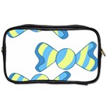 Candy Yellow Blue Toiletries Bags 2-Side