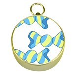 Candy Yellow Blue Gold Compasses