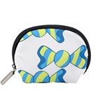 Candy Yellow Blue Accessory Pouches (Small) 