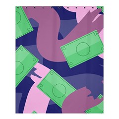 Money Dollar Green Purple Pink Shower Curtain 60  X 72  (medium)  by Alisyart