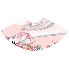 Flamingo Ink 2 Skater Skirt by CoolDesigns