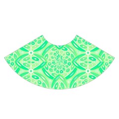 Kiwi Green Geometric Mini Skirt by linceazul