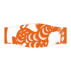 Chinese Zodiac Horoscope Horse Zhorse Star Orangeicon Stretchable Headband by Mariart