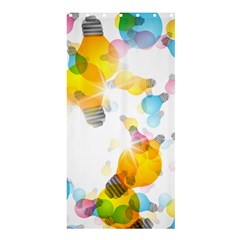 Lamp Color Rainbow Light Shower Curtain 36  X 72  (stall)  by Mariart