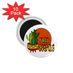 Cactus - free hugs 1.75  Magnets (10 pack) 