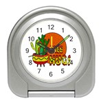 Cactus - free hugs Travel Alarm Clocks